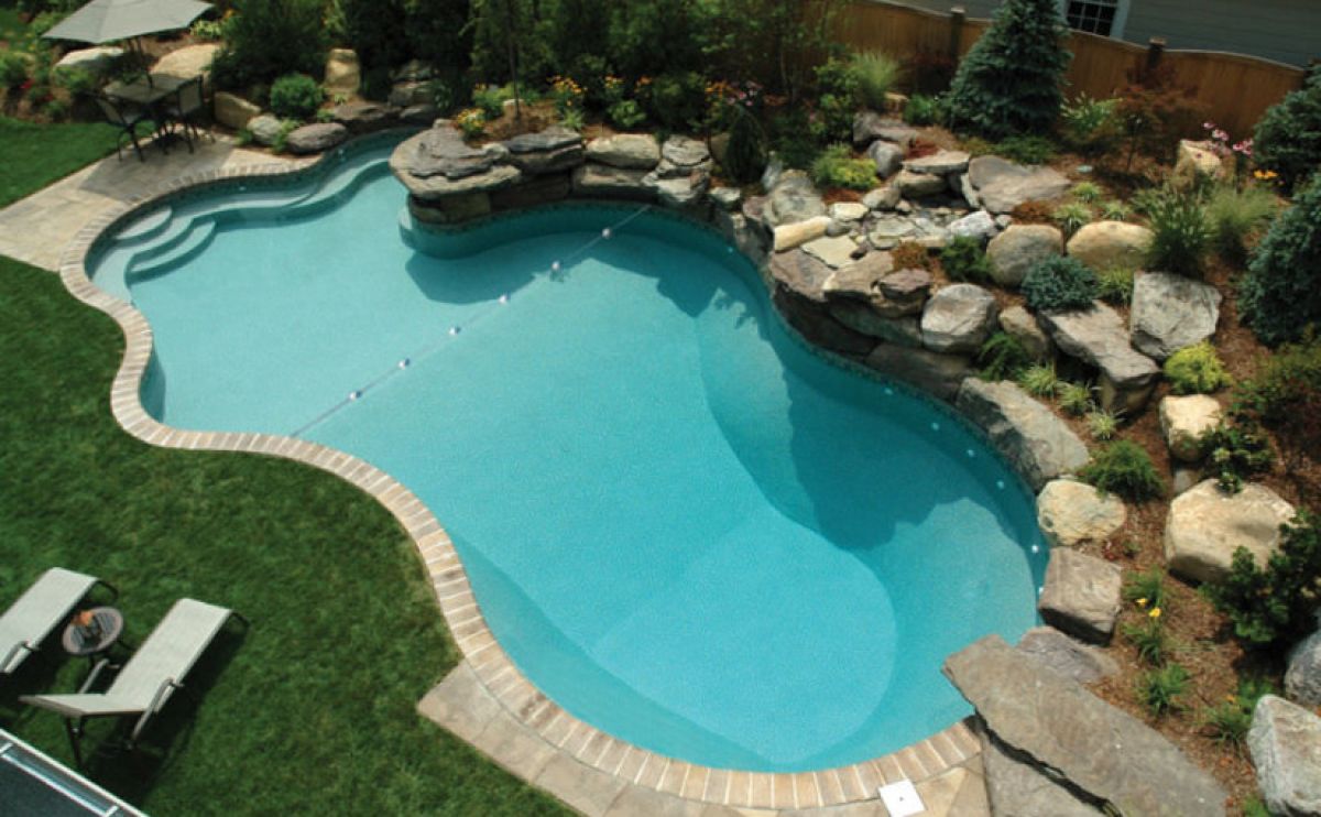 piscina interrata esterna
