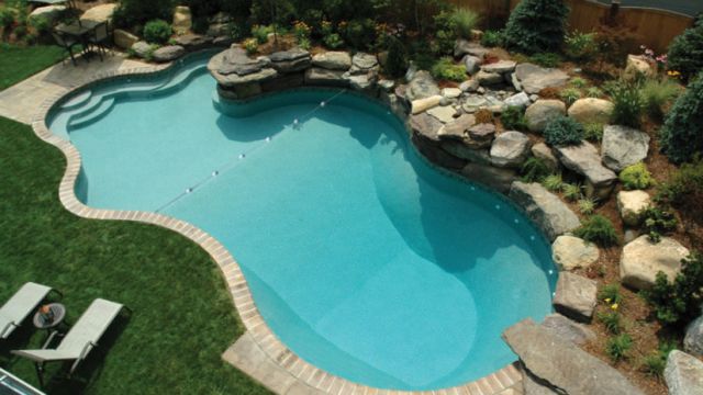 piscina interrata esterna